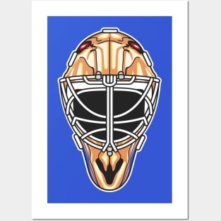 Grant Fuhr Sabres Goalie Mask Posters and Art